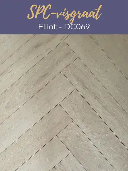 Elliot SPC visgraat Rigid PVC