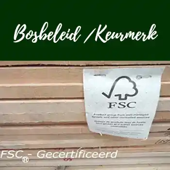 Bosbeleid FSC en PEFC leurmerk Fairwood